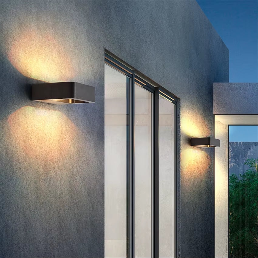 LED Wall Light Outdoor Waterproof Porch Light Garden Lamp Modern Indoor Wall Lamps Living Room Corridor Patio Lighting NR-113